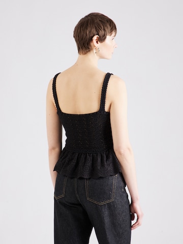 ONLY Knitted Top 'CHRISSIA' in Black