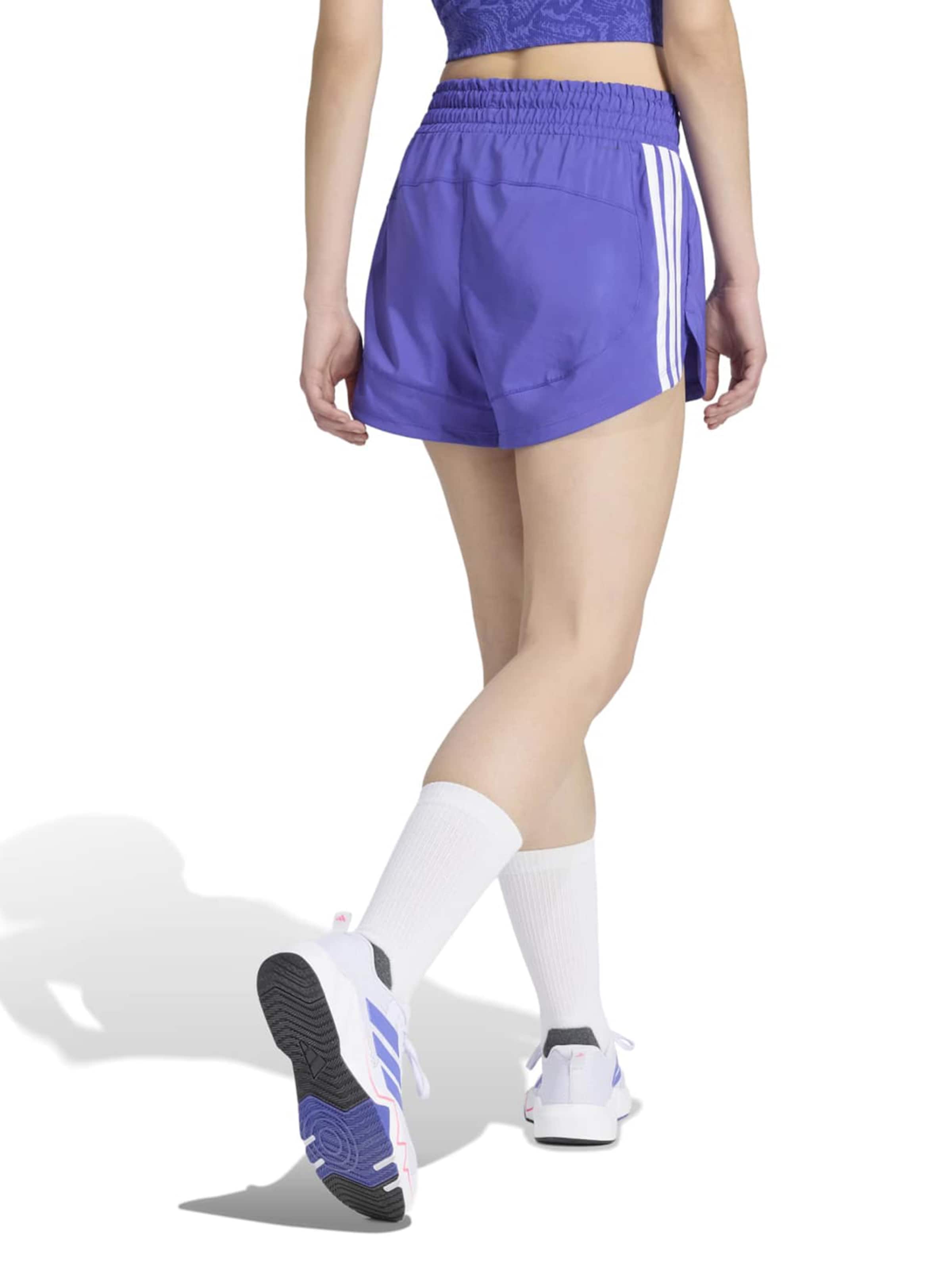 ADIDAS PERFORMANCE Loosefit Sportovní kalhoty 'PACER' – fialová