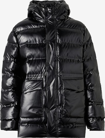 juoda Karl Lagerfeld Žieminė striukė: priekis