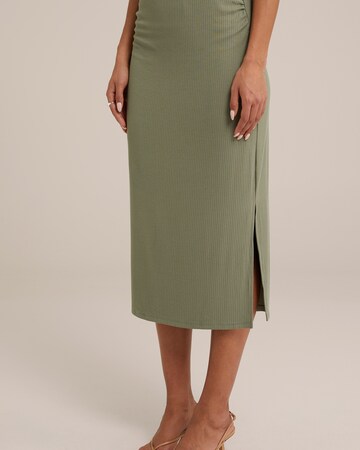 Jupe WE Fashion en vert