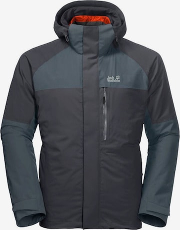 JACK WOLFSKIN Jacke ' STETING PEAK ' in Grau: predná strana