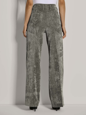 Wide Leg Pantalon à plis MADELEINE en vert