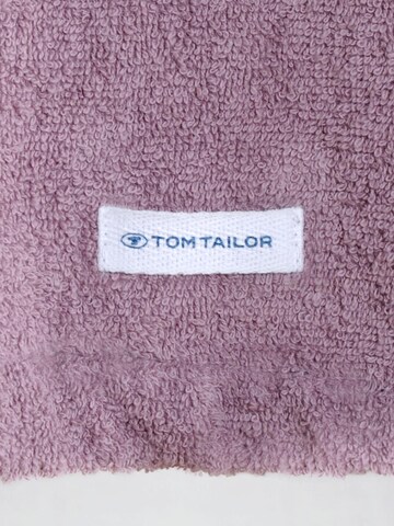 TOM TAILOR Long Bathrobe in Purple