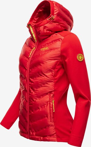 NAVAHOO Steppjacke 'Nimm Mich Mit' in Rot