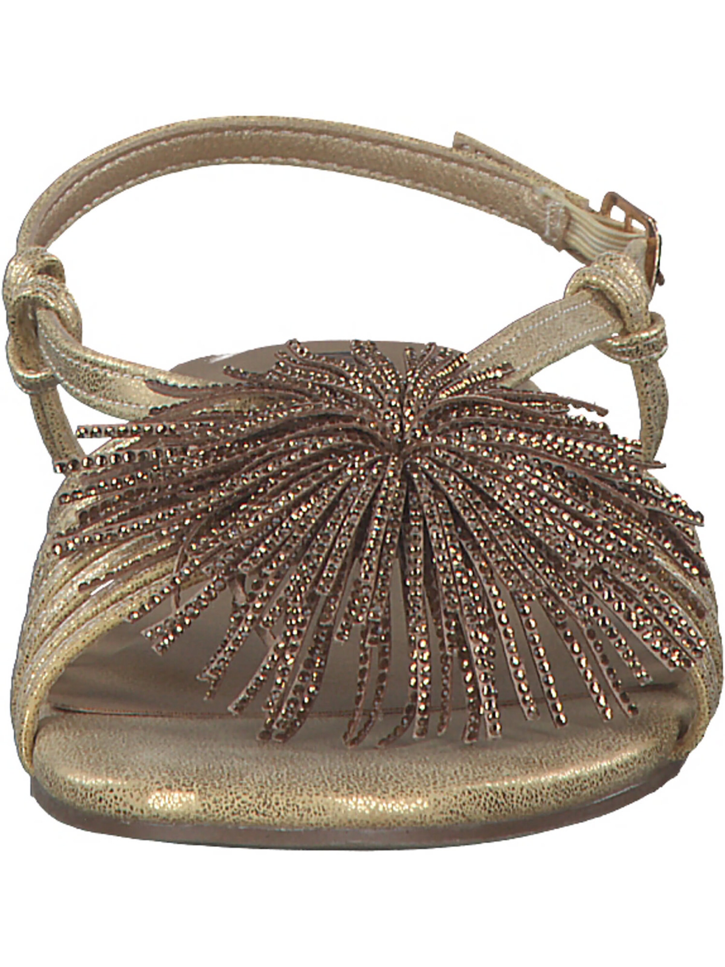 MENBUR Strap Sandals in Gold