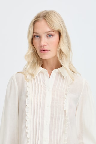 b.young Bluse 'XIDEA' in Weiß