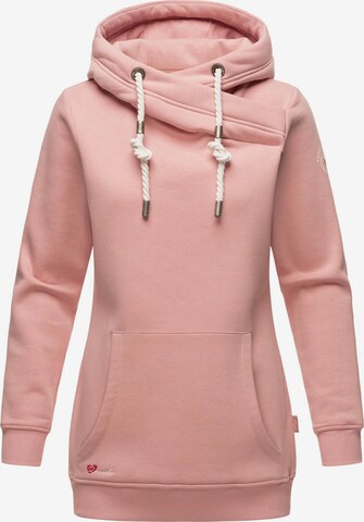 MARIKOO Sweatshirt 'Izuyaa' in Pink: predná strana