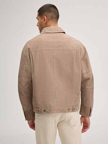 JOOP! Jeans Between-season jacket 'Nevik' in Beige