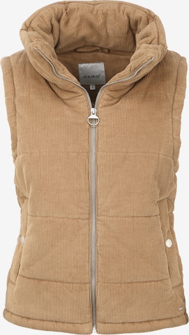 Oxmo Vest 'Videma' in Brown: front