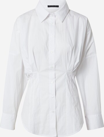 Sisley Blouse in Wit: voorkant