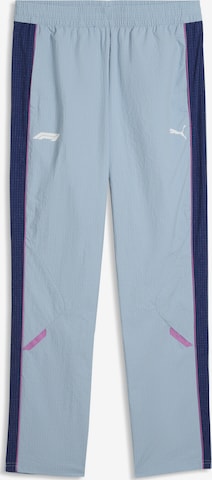 Regular Pantalon de sport PUMA en bleu : devant