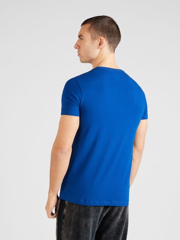 TOMMY HILFIGER Slim Fit T-Shirt in Blau