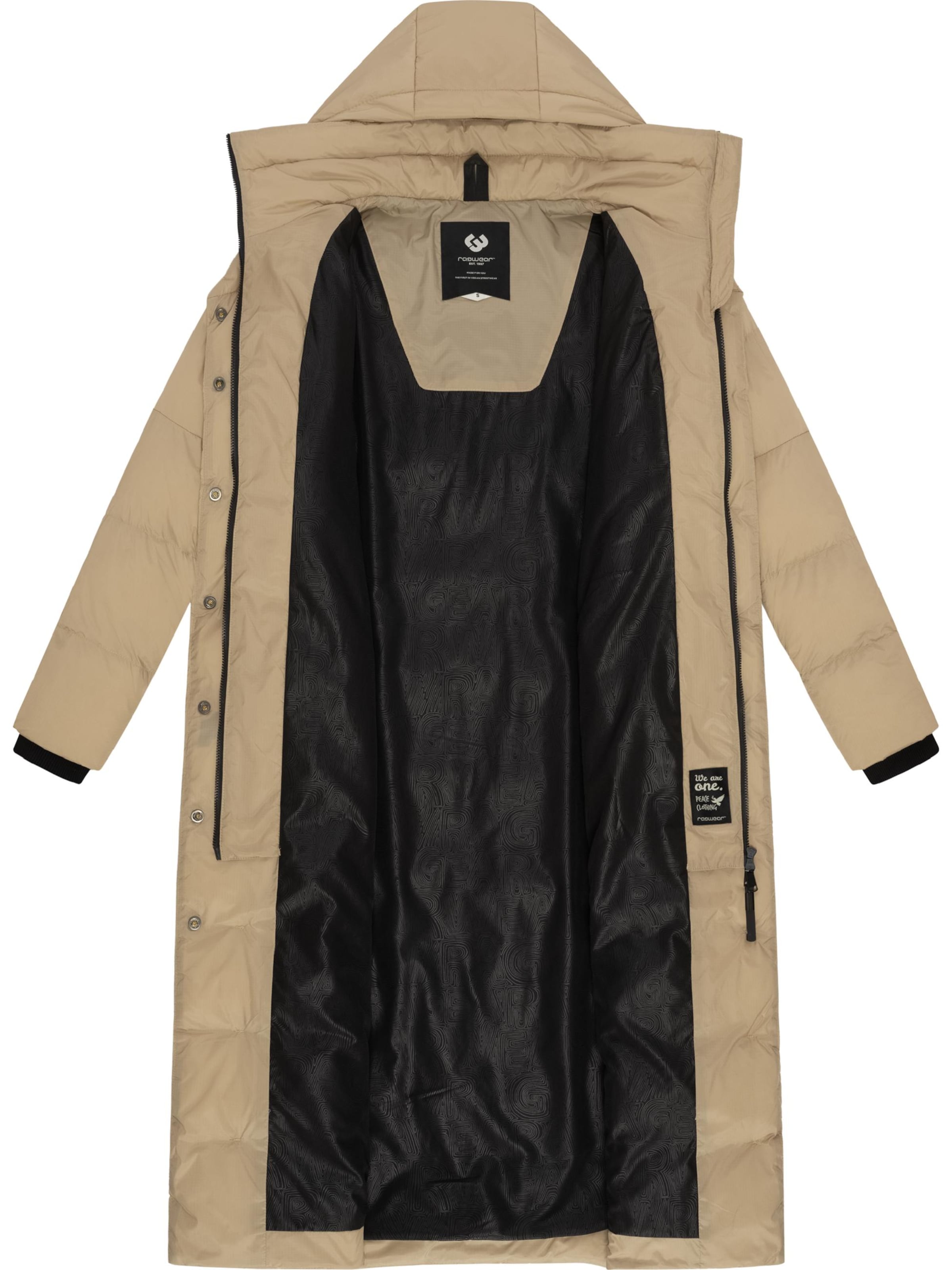 Manteau d’hiver 'Niara' Ragwear en beige