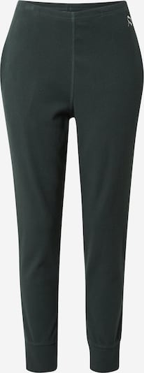 PUMA Sports trousers 'Exhale' in Cream / Dark green, Item view