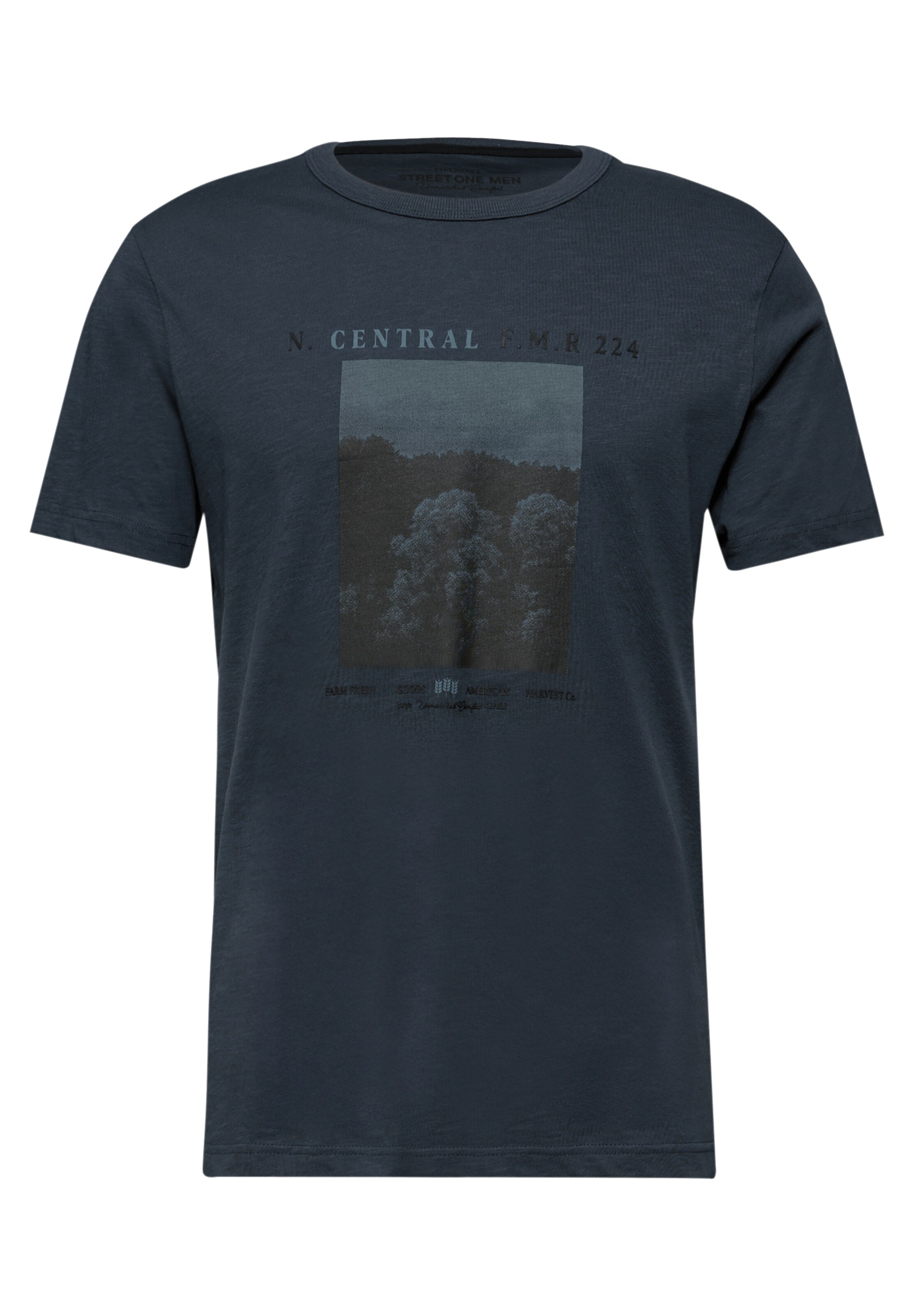 Street One MEN Shirt in Blue: front