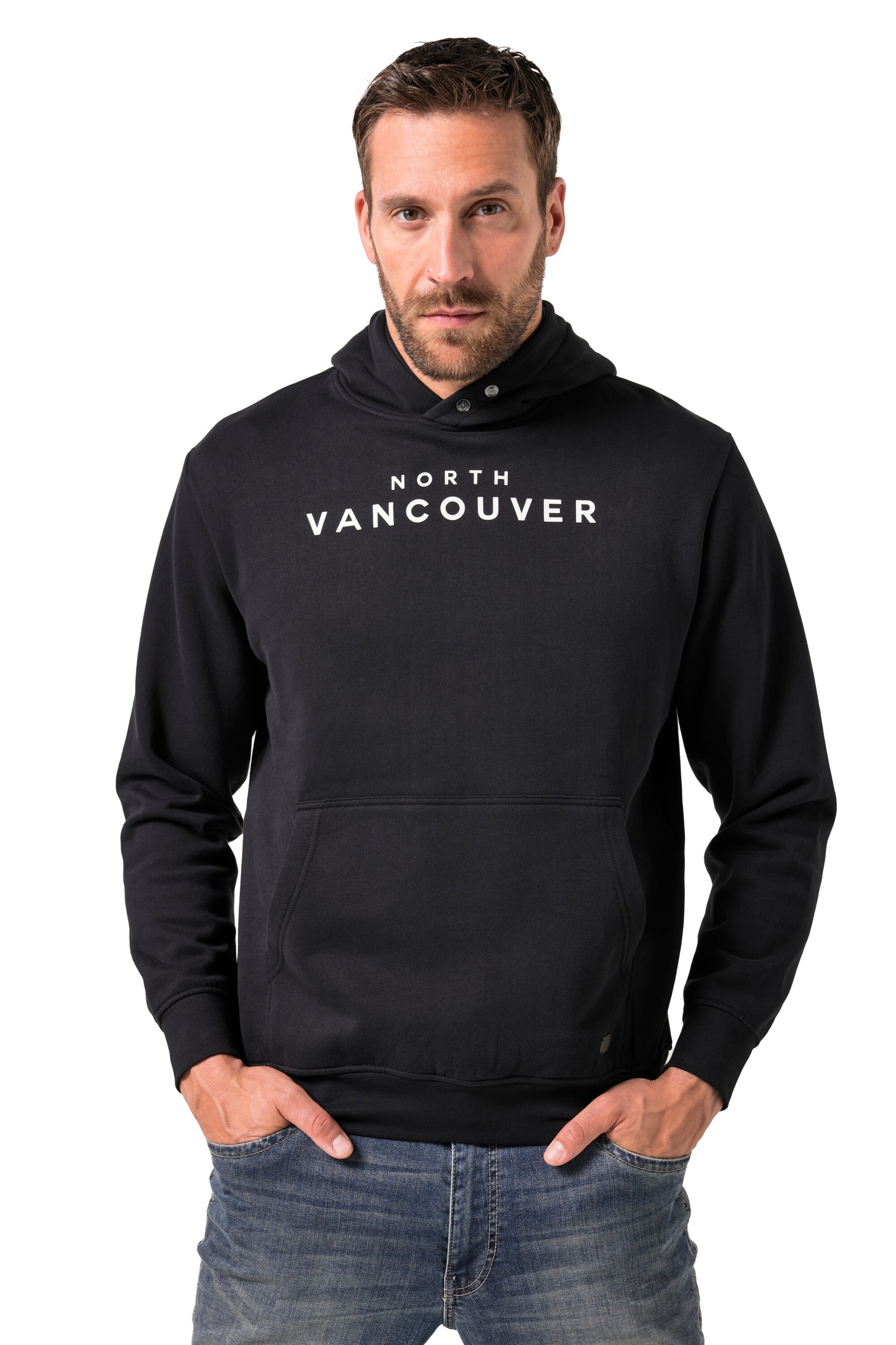 JP1880 Sweatshirt in Black: front