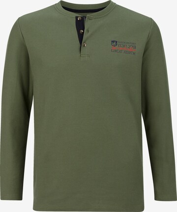 Jan Vanderstorm Shirt ' Ivor ' in Green: front