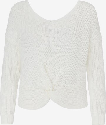 Elara Pullover in Weiß: Vorderseite