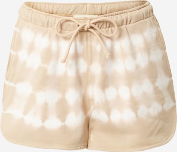 A LOT LESS Loosefit Shorts 'Fenna' in Beige: predná strana