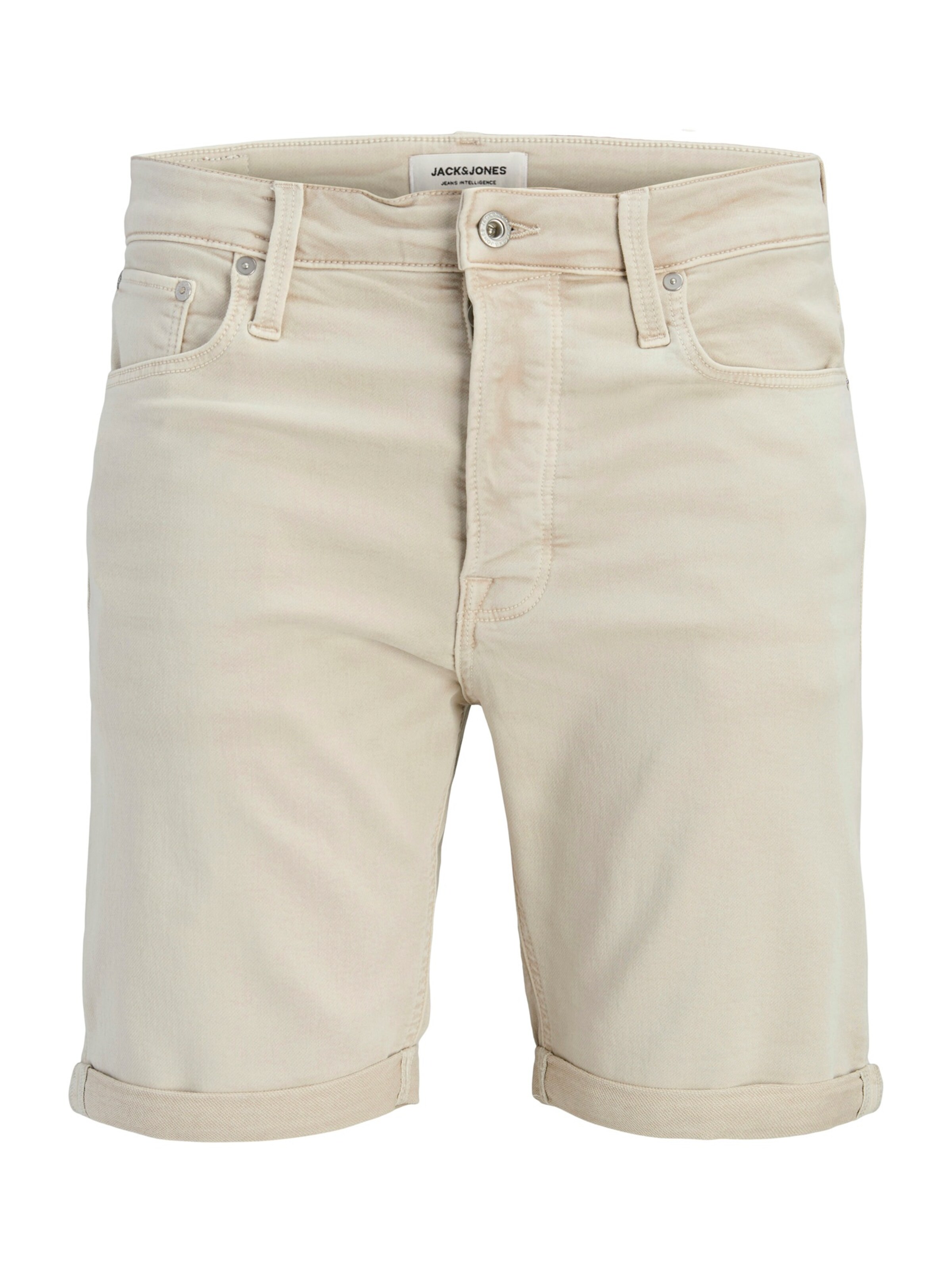 JACK & JONES Shorts 'JJIRICK JJICON' in creme, Produktansicht