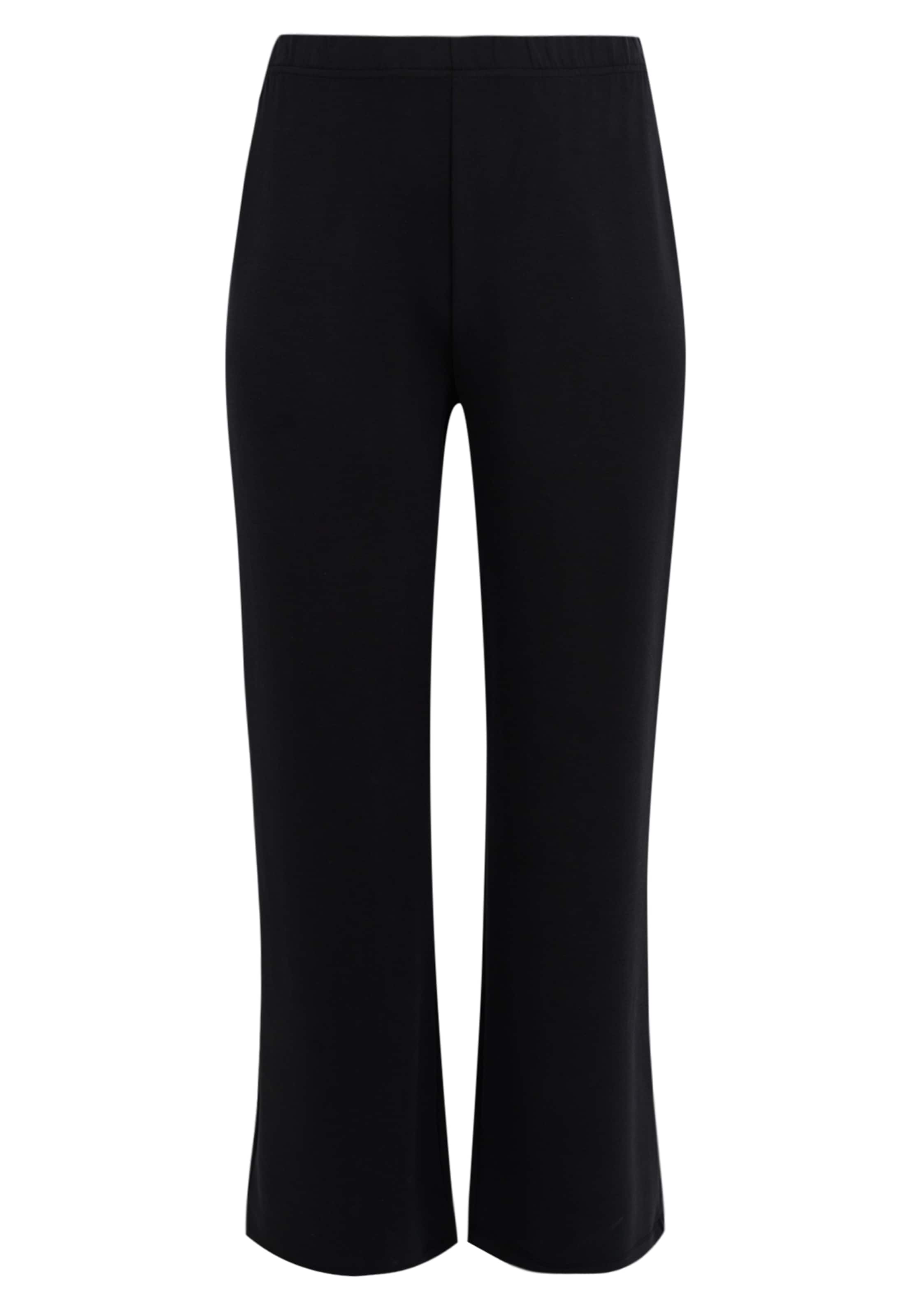 Regular Pantalon YOEK en noir : devant