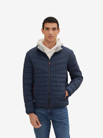 TOM TAILOR Between-season jacket in Blue: front