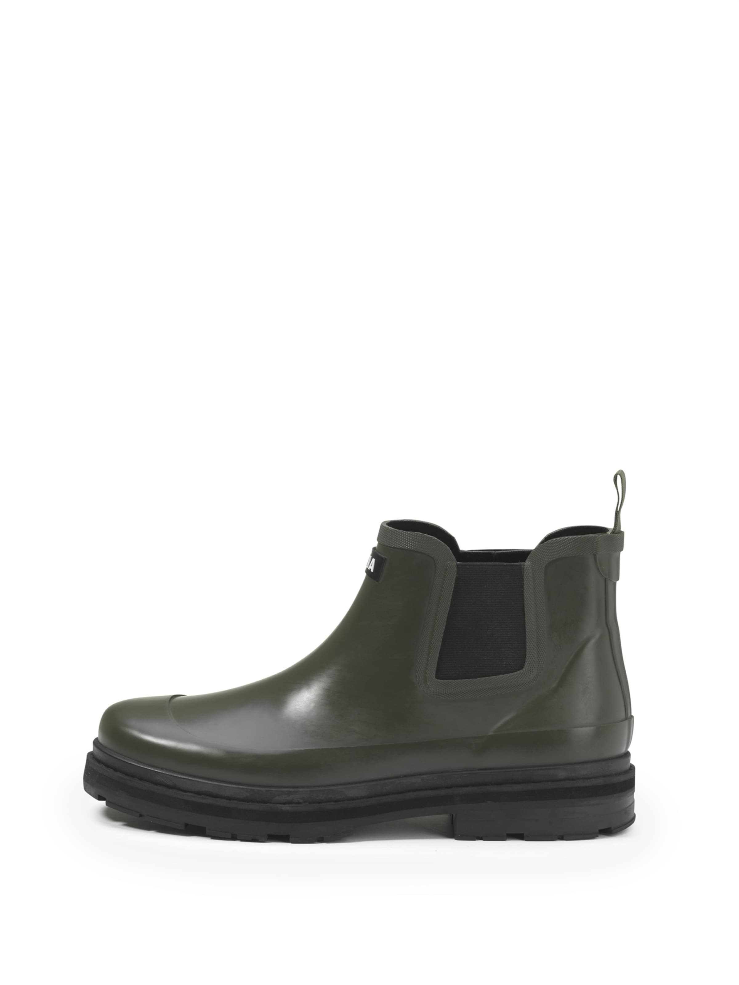 AIGLE Gummistiefel 'Soft Rain' in Grün: Vorderseite