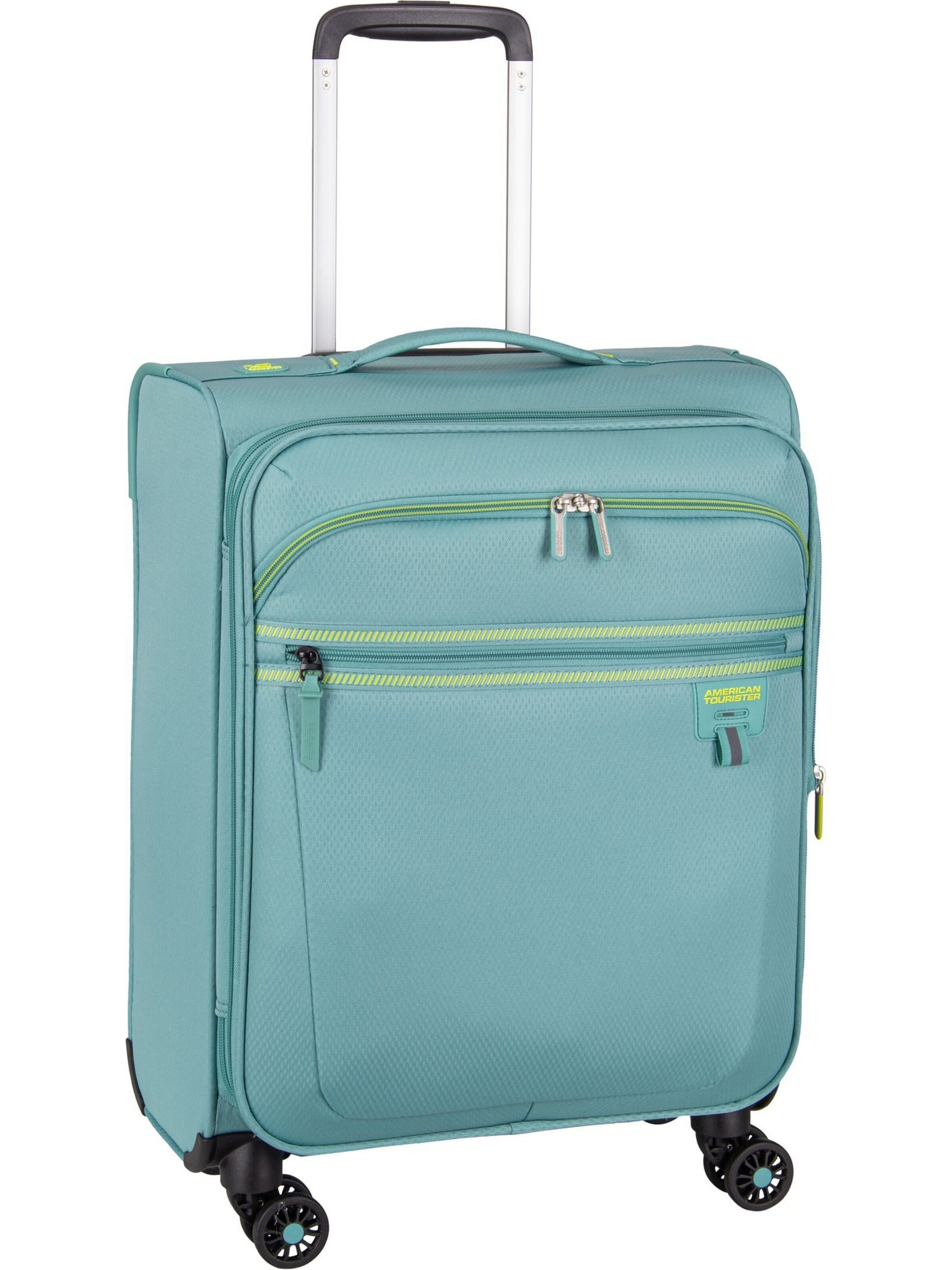 American Tourister Cart 'Aerospin Spinner S' in Blue: front