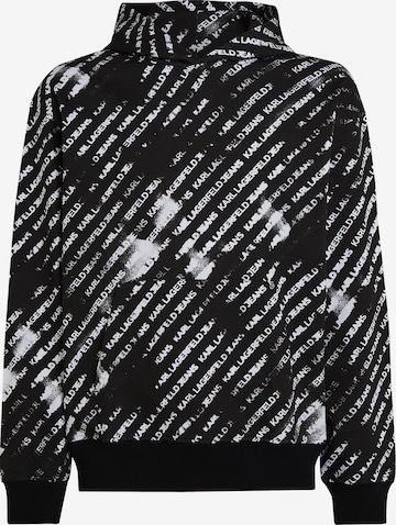Sweat-shirt KARL LAGERFELD JEANS en noir : devant
