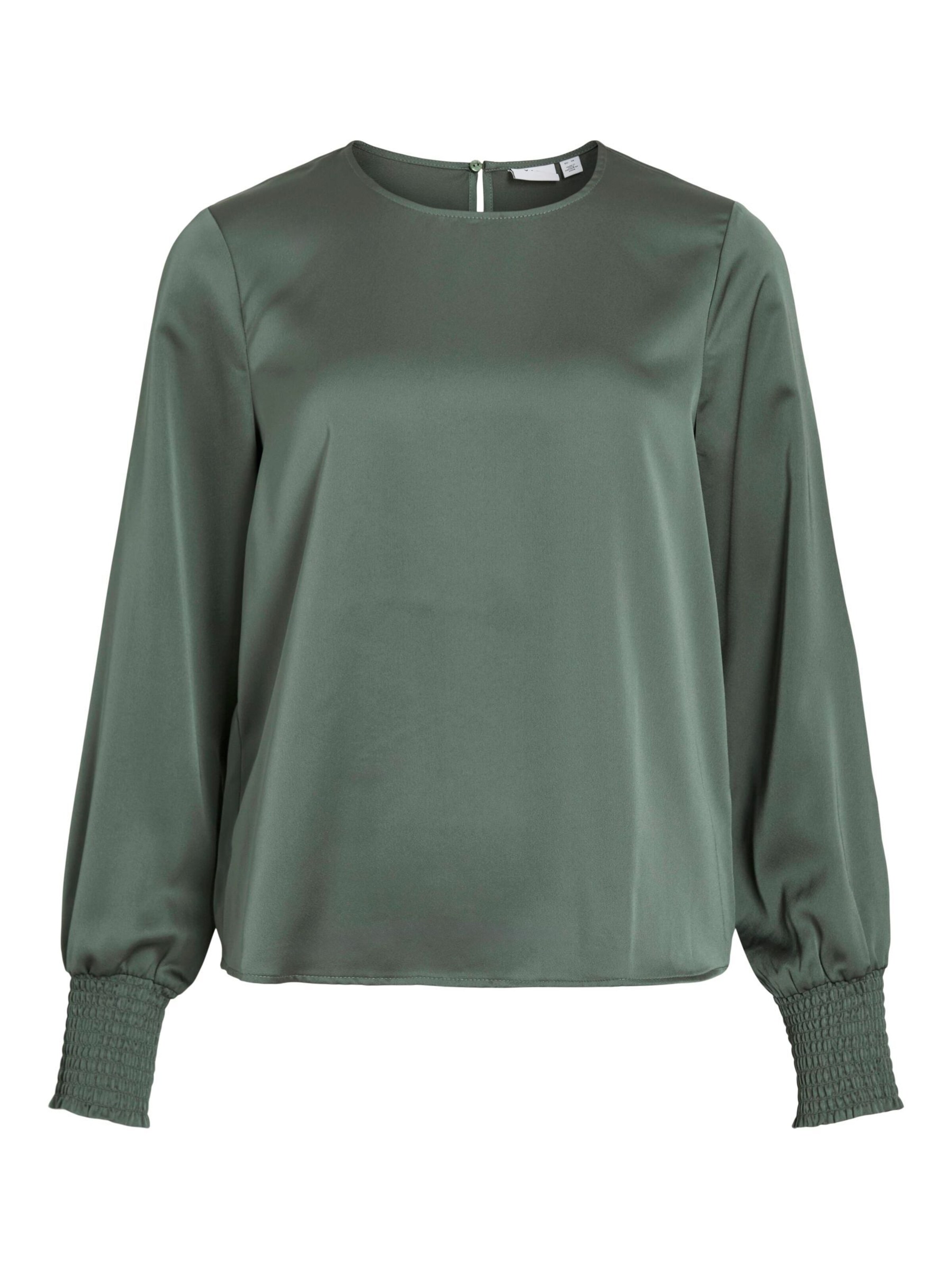 VILA - Blusa 'VIELLETTE' en verde: frente