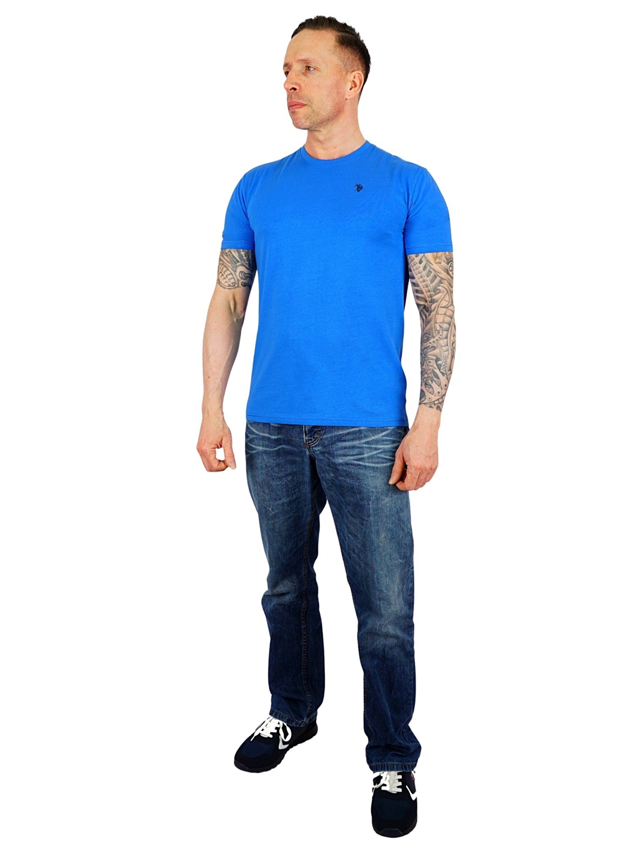 U.S. POLO ASSN. T-shirt i blå