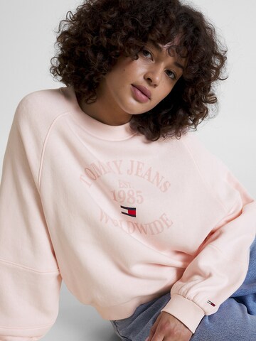 Tommy Jeans Curve Sweatshirt in Pink