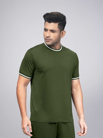PANTONECLO - Camiseta funcional 'Pantoneclo Men's Gym Short Sleeve T-Shirt' en verde