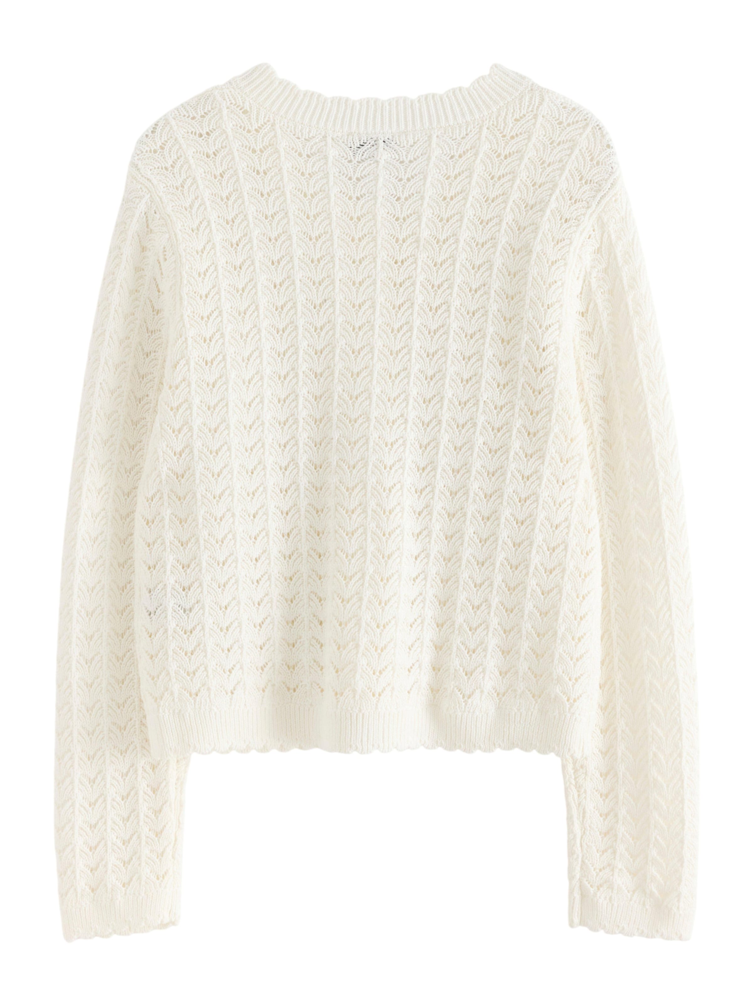 Lindex Strickjacke 'Inez' in Weiß