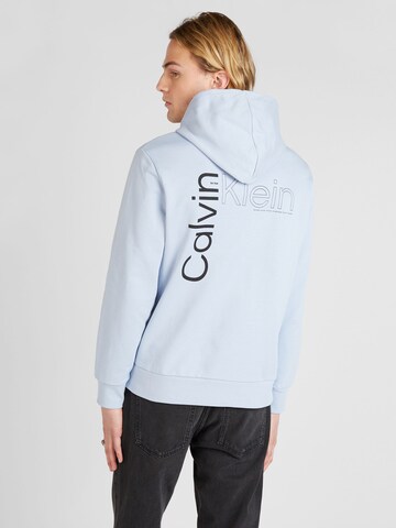 Sweat-shirt Calvin Klein en bleu