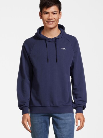 FILA Tapered Sweatshirt in Blau: Vorderseite
