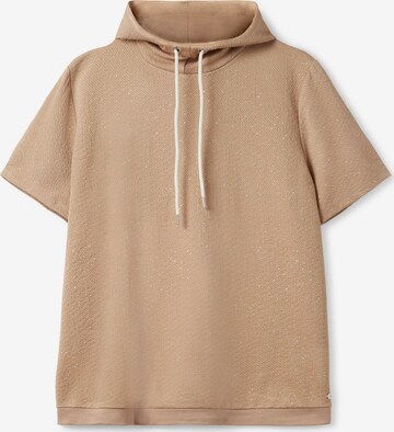 SHEEGO Sweatshirt in Beige: front