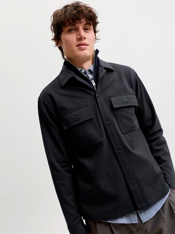 JACK & JONES Zip-Up Hoodie 'JJEWILLIAM' in Blue
