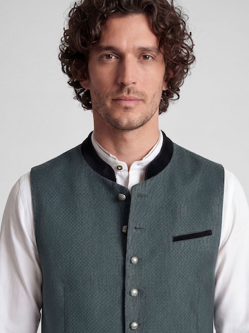 Gilet folklorique 'Kahn' SPIETH & WENSKY en vert