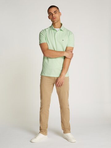 TOMMY HILFIGER - Camisa 'CORE 1985' em verde