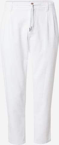 Only & Sons - Pantalón plisado 'ONSLEO' en blanco: frente