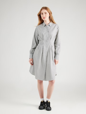 s.Oliver Shirt Dress in Grey: front