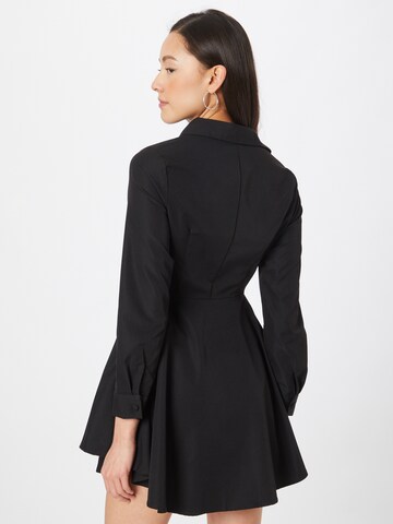 Misspap Shirt Dress in Black