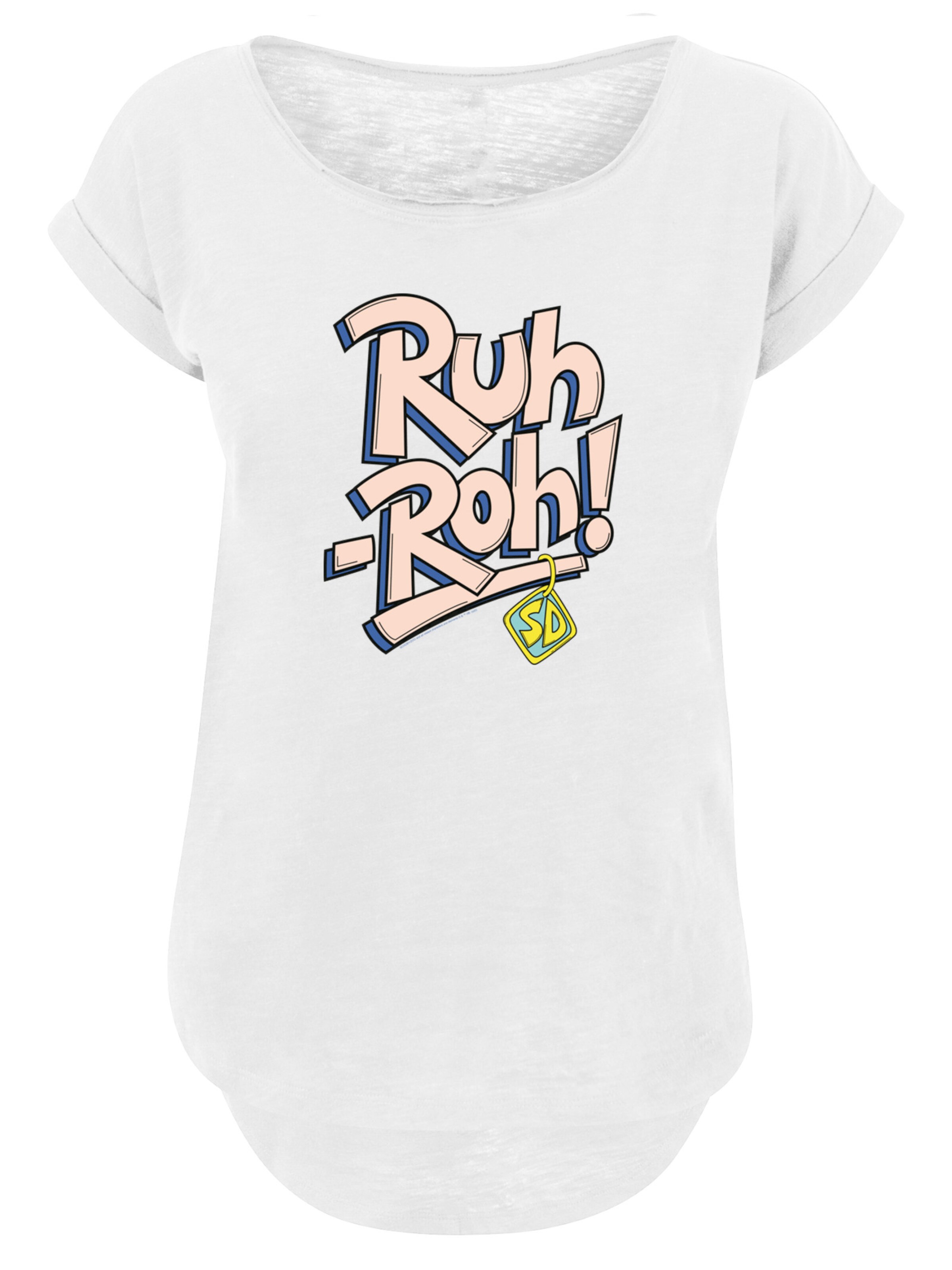 F4NT4STIC Shirt in Wit: voorkant