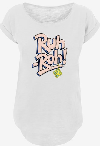 F4NT4STIC Shirt in Wit: voorkant