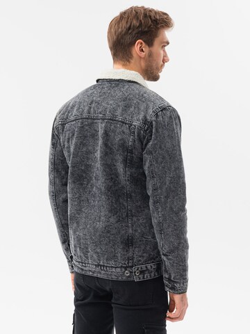 Ombre Between-Season Jacket 'C523' in Grey