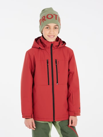 PROTEST Sportjacke 'PRTFLYNTY JR'‌‌‌‌‌‌‌‌ in Rot