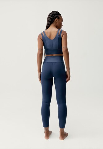 Born Living Yoga Skinny Leggings 'Maan' in Blau