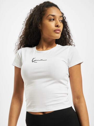 T-shirt 'Signature' Karl Kani en blanc : devant