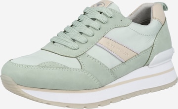 TOM TAILOR Sneakers in Green: front